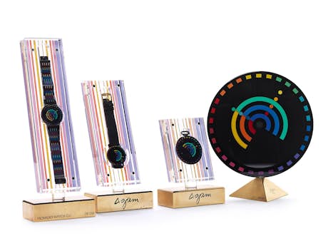 Design-Uhrenset „Rainbow Collection 1“ von MOVADO